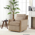 Camel Modern 26.8 Swivel Barrel Chair