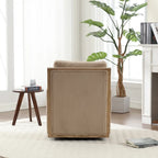 Camel Modern 26.8 Swivel Barrel Chair