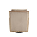 Camel Modern 26.8 Swivel Barrel Chair