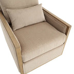 Camel Modern 26.8 Swivel Barrel Chair