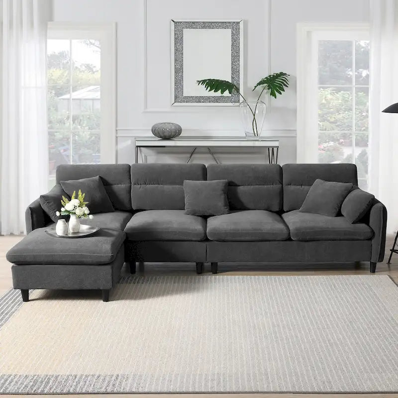 Modern Convertible Sectional Sofa