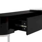 67.7-76.4Extendable TV Stand for TVs up to 75 Inches,Entertainment Center Media Console with 3 Drawers,Metal Adjustable Legs