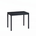 Black Finish Dining Table