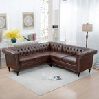 Christopher Knight Home - Clayton Luxurious Sectional Sofa with PU Leather
