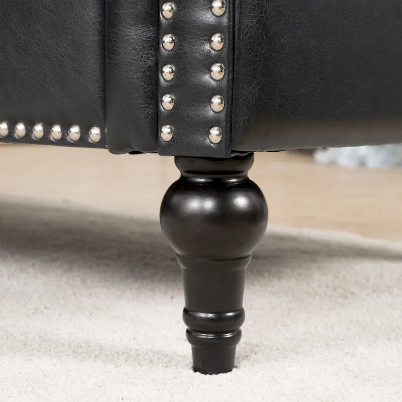 Christopher Knight Home - Clayton Luxurious Sectional Sofa with PU Leather