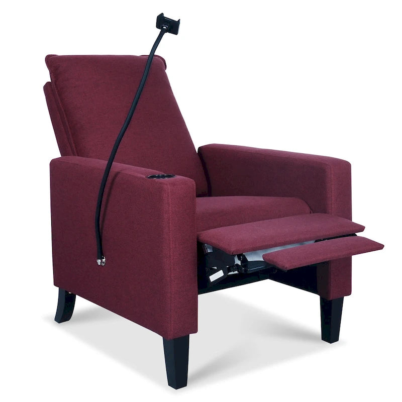 Christopher Knight Home - Mason Adjustable Recliner Sofa with Cup Holder and Convenient Storage