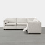 Cypress 107W Power Reclining Sectional Sofa Couch