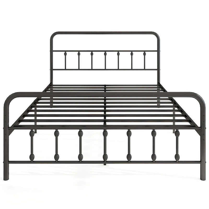 Costway Full/Queen/King Size Bed Frame with Headboard Under Bed