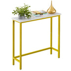 29.5 Narrow Console Table, Slim Entryway Sofa Table for Hallway, Bedroom, Living Room, or Foyer