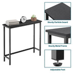 29.5 Narrow Console Table, Slim Entryway Sofa Table for Hallway, Bedroom, Living Room, or Foyer