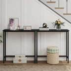 29.5 Narrow Console Table, Slim Entryway Sofa Table for Hallway, Bedroom, Living Room, or Foyer