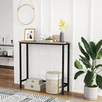 29.5 Narrow Console Table, Slim Entryway Sofa Table for Hallway, Bedroom, Living Room, or Foyer