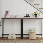 29.5 Narrow Console Table, Slim Entryway Sofa Table for Hallway, Bedroom, Living Room, or Foyer