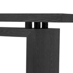 Ash Veneer Console Table, Modern Simple Style, Featuring Clever Tabletop Design, Suitable for Entryway, Hallway