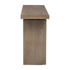 Ash Veneer Console Table, Modern Simple Style, Featuring Clever Tabletop Design, Suitable for Entryway, Hallway