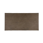 Ditmars Dark Brown Finish 84 Live Edge Dining Table by iNSPIRE Q Modern