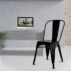 Industrial Restaurant Cafe Style Armless Chair BULK DEAL (Set of 10)