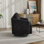 Chenille Upholstered Swivel Accent Chair for Living Room