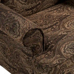 Set of 2 Elegant Living Room Wing Back Arm Chair Upholstered Accent Chair