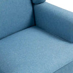 Set of 2 Elegant Living Room Wing Back Arm Chair Upholstered Accent Chair