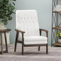 25.75 High Back Faux Leather Accent Chair
