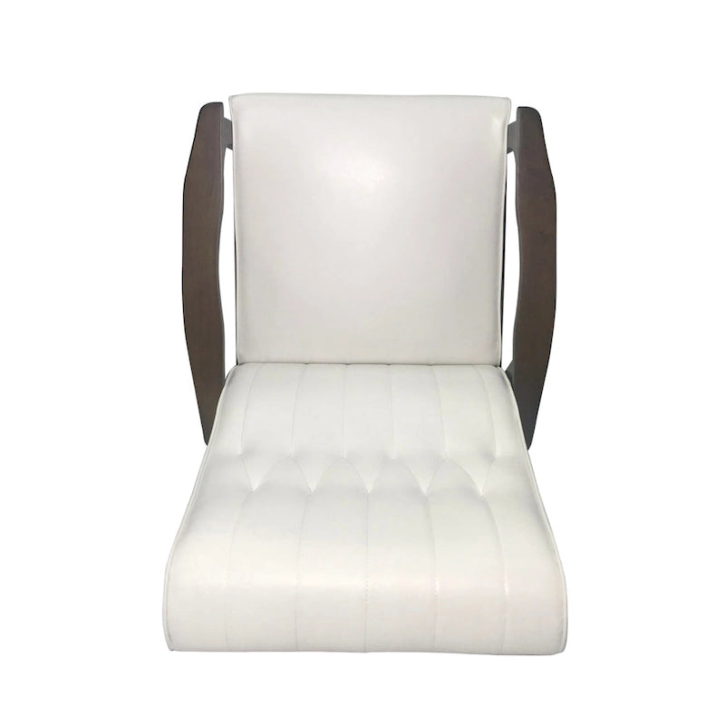 25.75 High Back Faux Leather Accent Chair