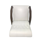 25.75 High Back Faux Leather Accent Chair