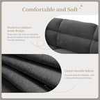 110 Modern L-Shaped Convertible 5-Seat Sectional Sofa with Removable Ottoman and 5 Cushions, Plush Chenille Fabric