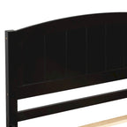 Twin Pine Platform Bed with Trundle & Headboard