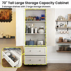 70 Tall Kitchen Pantry Storage Cabine