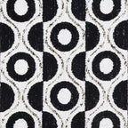 Furniture of America Anastasia Modern White Chenille Loveseat with Accent Pillows