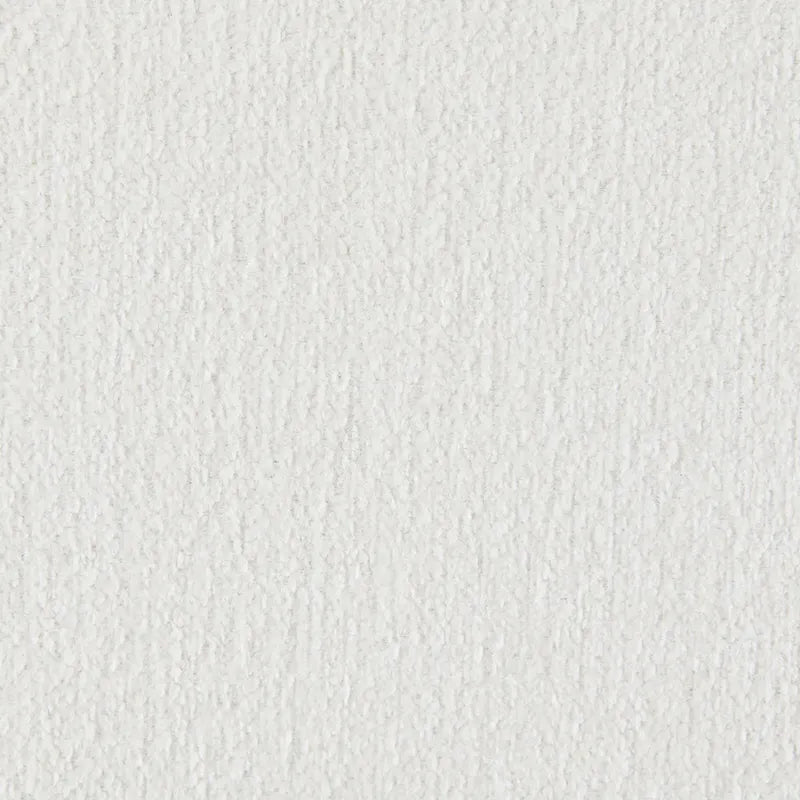 Furniture of America Anastasia Modern White Chenille Loveseat with Accent Pillows