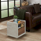 Kendelle Industrial 18-inch 1-Shelf Side Table by Furniture of America