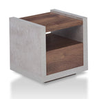 Kendelle Industrial 18-inch 1-Shelf Side Table by Furniture of America