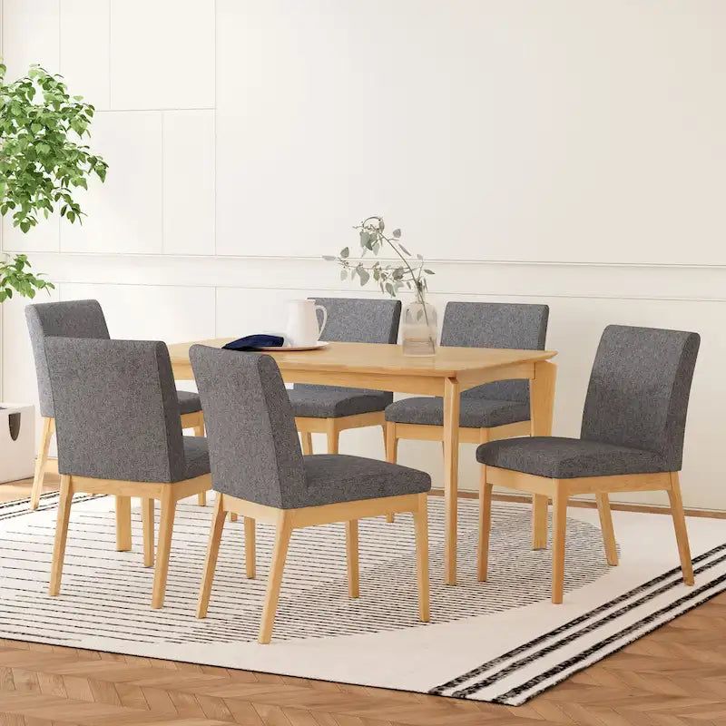 Atherton Wood 7 Piece Dining Set by Christopher Knight Home