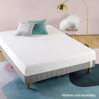 Priage by ZINUS GOOD DESIGN Winner Grey Metal Mattress Foundation, 11 Inch Platform Bed