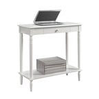 Convenience Concepts French Country 1 Drawer Hall Table with Shelf