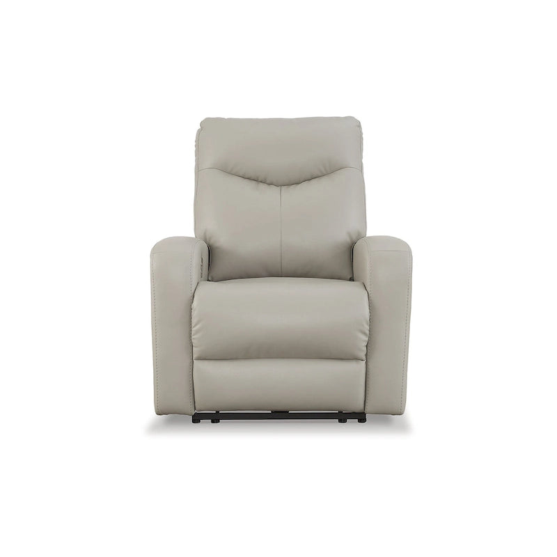 Signature Design by Ashley Ryversans Power Recliner with Adjustable Headrest