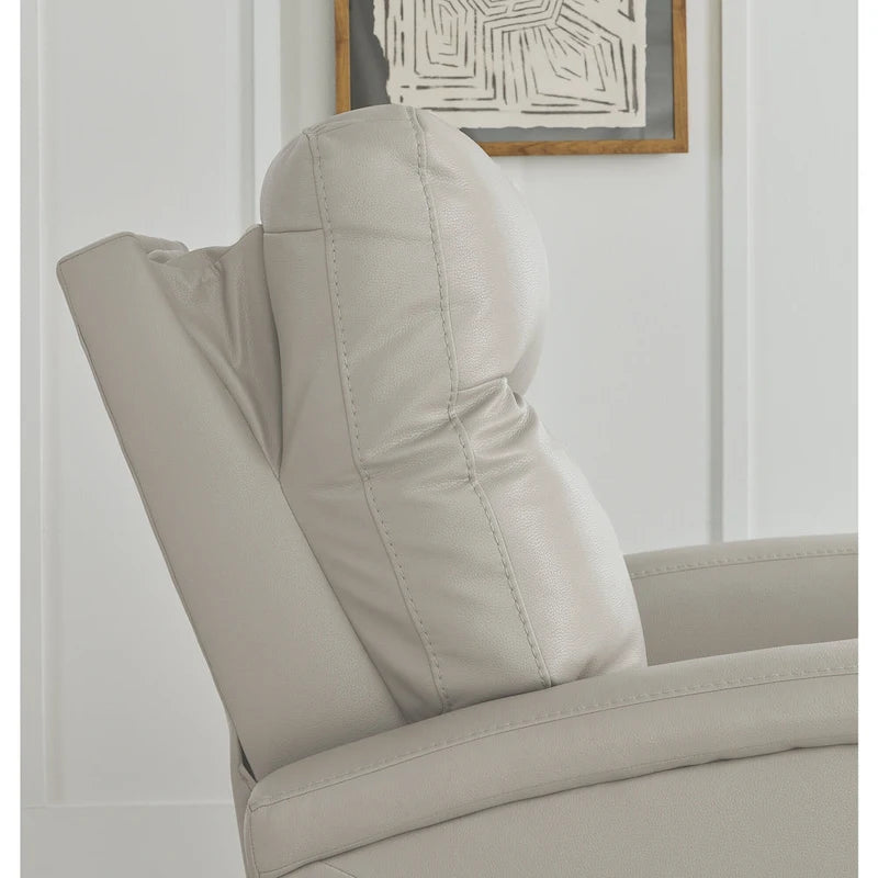 Signature Design by Ashley Ryversans Power Recliner with Adjustable Headrest