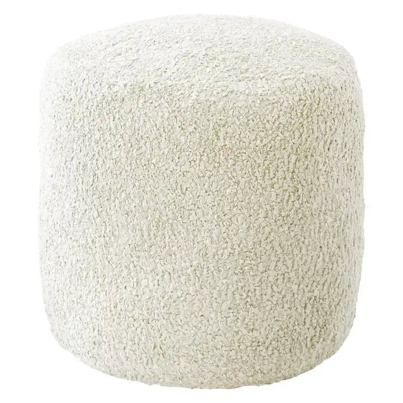 Sorra Home Indoor Soft-Textured Bean Pouf/Ottoman
