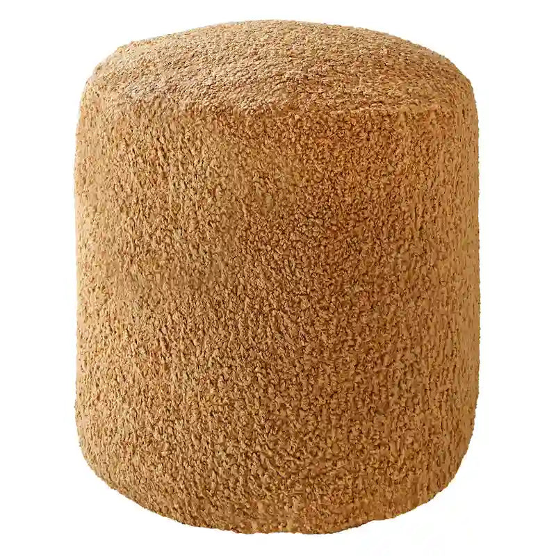 Sorra Home Indoor Soft-Textured Bean Pouf/Ottoman