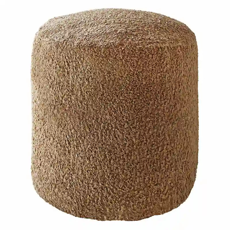 Sorra Home Indoor Soft-Textured Bean Pouf/Ottoman
