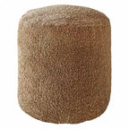 Sorra Home Indoor Soft-Textured Bean Pouf/Ottoman
