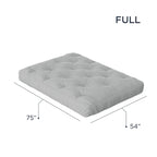 Loosh Home 8 Gel Memory Foam Full Size Futon Mattress
