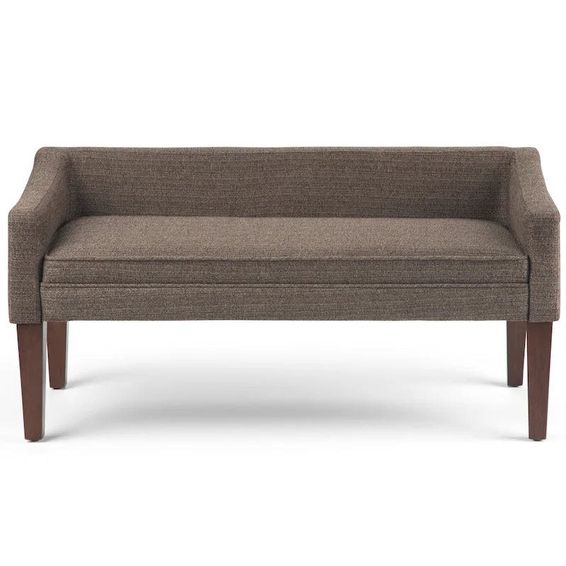 WYNDENHALL Layla 50 inch Wide Contemporary Upholstered Bench - 50x 22x 23.8