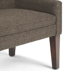 WYNDENHALL Layla 50 inch Wide Contemporary Upholstered Bench - 50x 22x 23.8