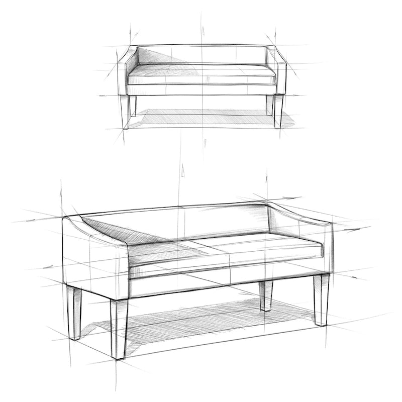 WYNDENHALL Layla 50 inch Wide Contemporary Upholstered Bench - 50x 22x 23.8