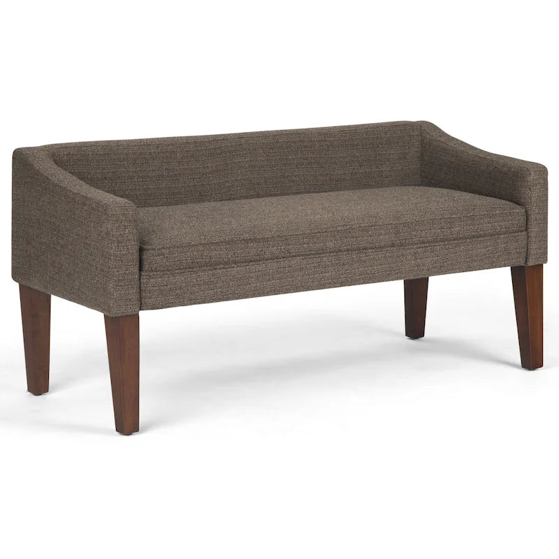 WYNDENHALL Layla 50 inch Wide Contemporary Upholstered Bench - 50x 22x 23.8