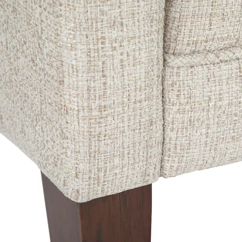 WYNDENHALL Layla 50 inch Wide Contemporary Upholstered Bench - 50x 22x 23.8