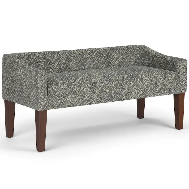 WYNDENHALL Layla 50 inch Wide Contemporary Upholstered Bench - 50x 22x 23.8
